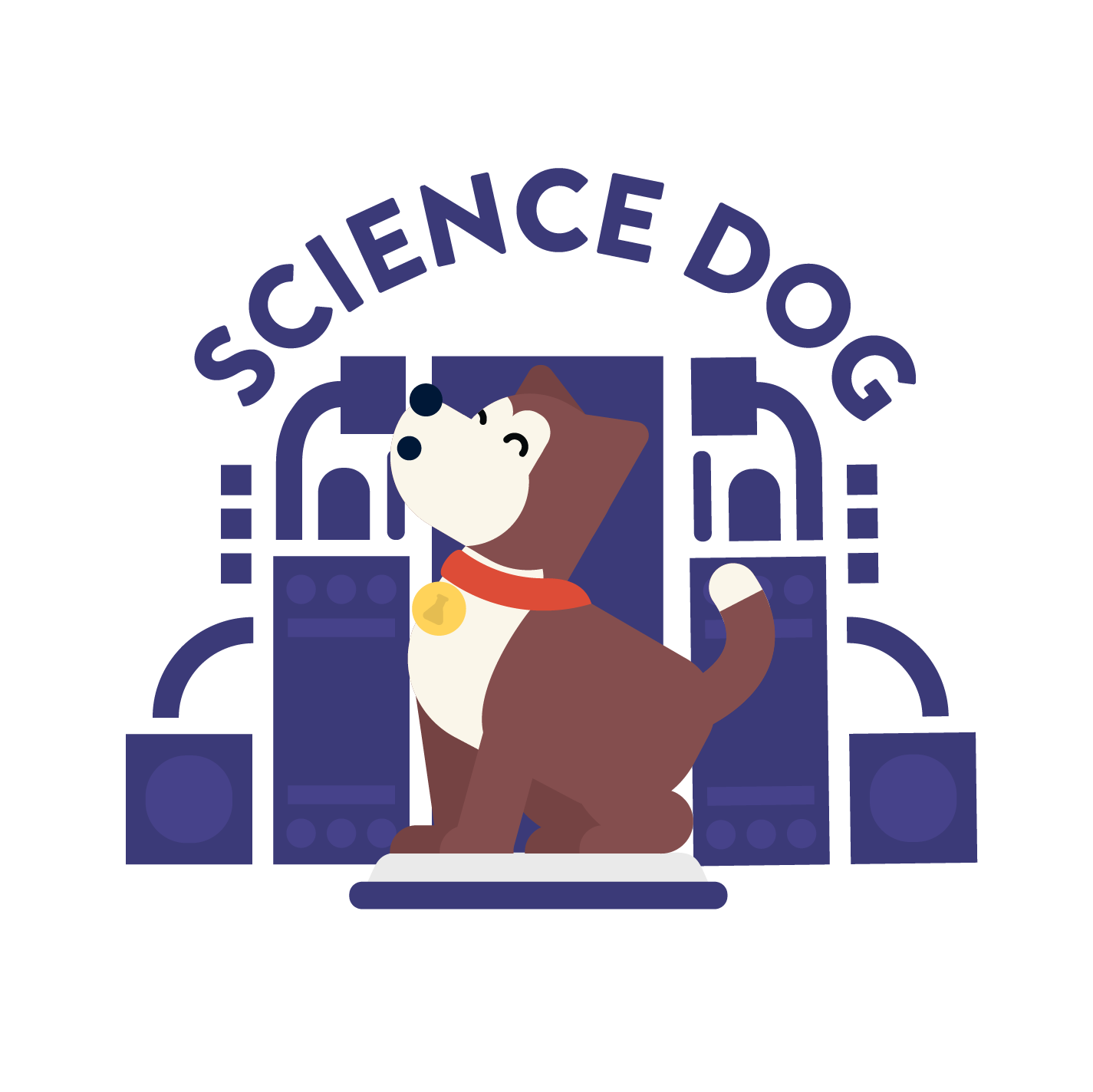 science dog barking